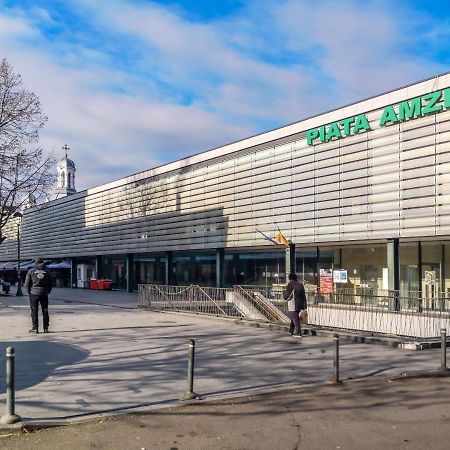 Apartmán Victoriei Blue Bukurešť Exteriér fotografie