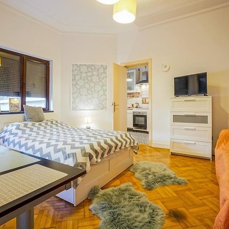 Apartmán Victoriei Blue Bukurešť Exteriér fotografie