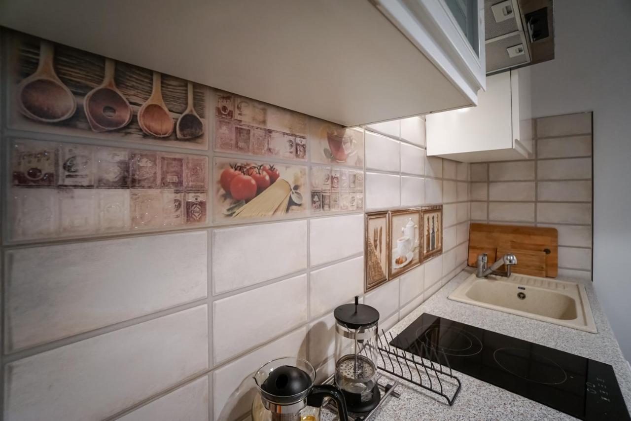 Apartmán Victoriei Blue Bukurešť Exteriér fotografie