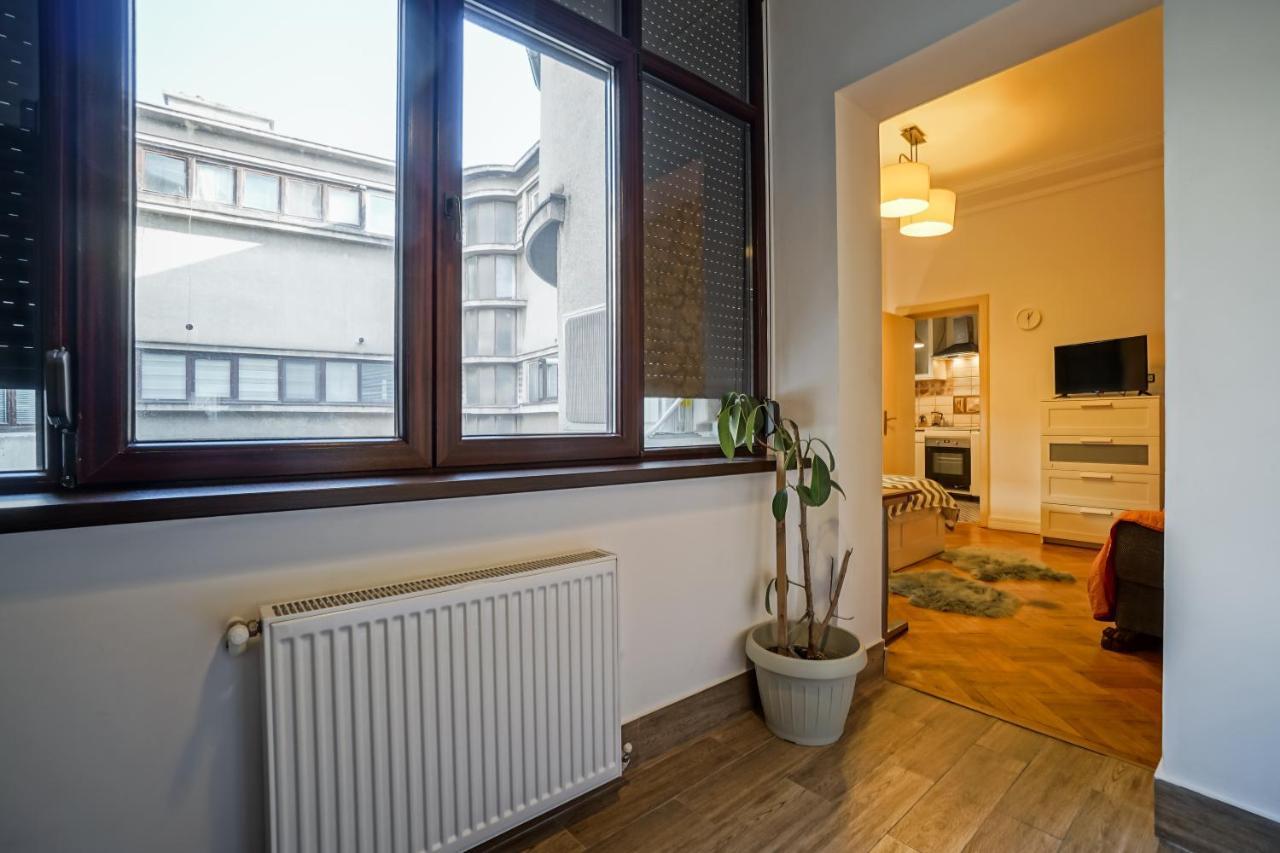 Apartmán Victoriei Blue Bukurešť Exteriér fotografie