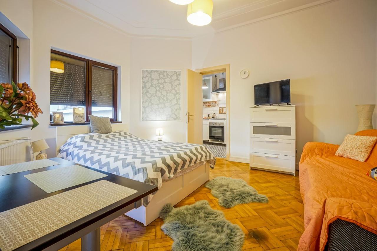 Apartmán Victoriei Blue Bukurešť Exteriér fotografie